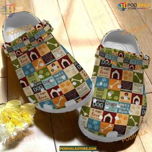 My Dog White Sole Crocs, Top Choice for Dog Admirers, Classic Clogs Shoes