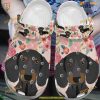 Portrait Dachshund Crocs, Unique Gifts for Weiner Dog Admirers