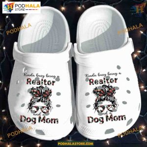 Realtor Dog Mom, Mother's Day Special Crocs Clog Shoes