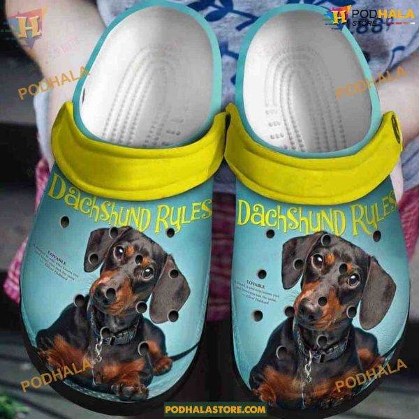 Rule Dachshund Crocs, Perfect Gifts for Dachshund Fans