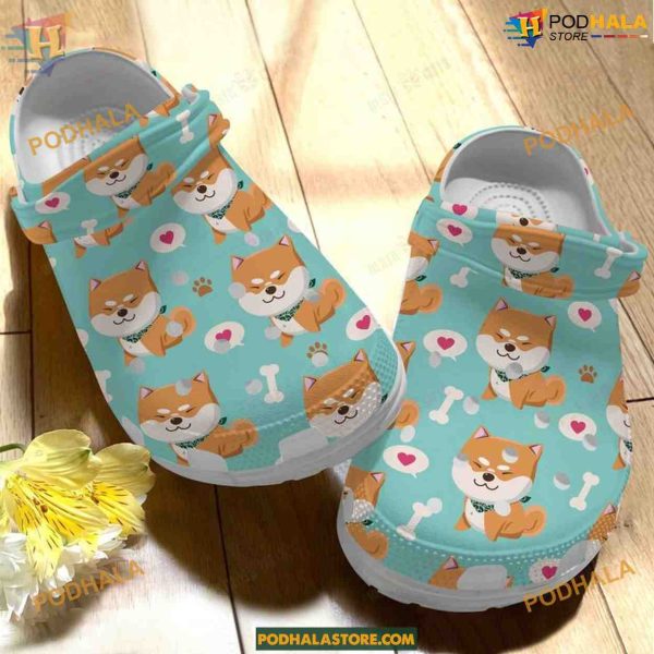 Shiba Inu Classic Dog Crocs, Perfect for Breed Fans