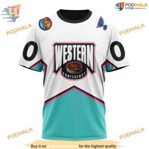 St Louis Blues All Star Western Conference 2023 Hoodie 3