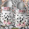 Yorkshire Terrier Floral Dog Crocs, Charming Choice for Yorkie Fans