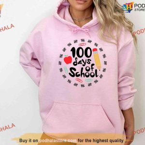 100 Days of School Sweatshirt 100 Day Ideas For Teachers Students 3