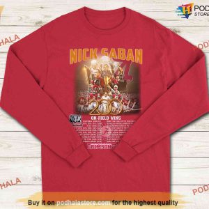 Alabama Football Coach Saban Shirt Thank you Coach Nick Saban 2