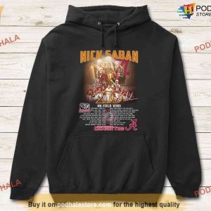 Alabama Football Coach Saban Shirt Thank you Coach Nick Saban 3