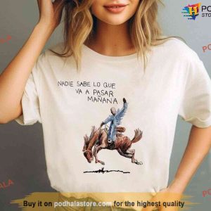 Bad Bunny Sweatshirt Nadie Sabe lo que va pasar manana Shirt 2