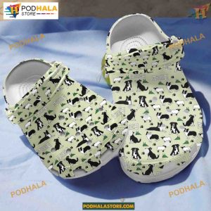 Border Collies My Friend Stylish Dog Crocs Shoes for Partners