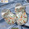Boxer Dog Paintingboxer Floral Cute Dog Crocs for Boxer Fans