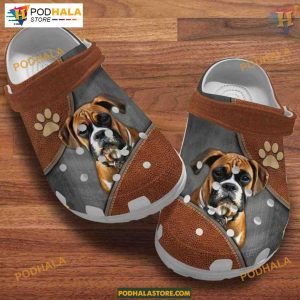 Boxer Dogs Pet Lover’s Dog Crocs Shoes Family Gift