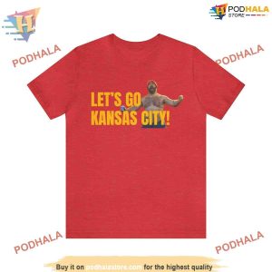 Chiefs Playoff Tee Jason Kelce Shirtless Travis Kelce Super Bowl Gear 1