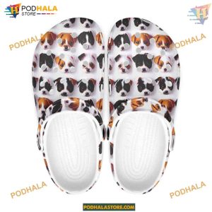 Cool Cute Puppies Power Maltese Puppy Crocs Groovy Style