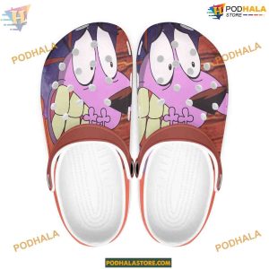 Courage The Cowardly Dog Clogs Crocs Shoes for Women and Kids