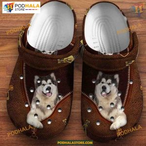 Cute Alaskan Malamute Dog Lover Puppy Crocs Perfect Gift