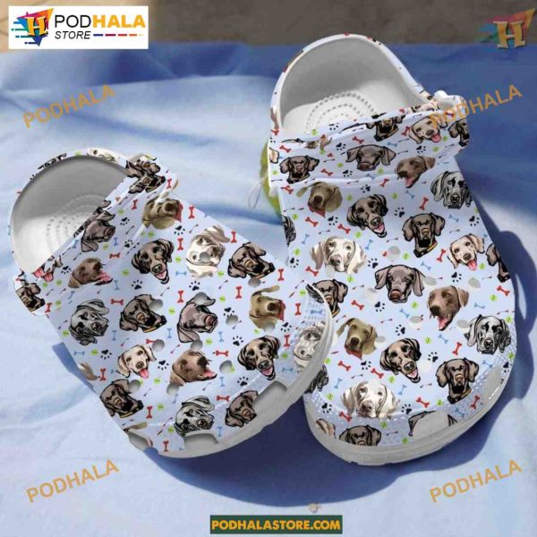 Cute Dogs Collection Waterproof Anti-Slip Dog Crocs Shoes