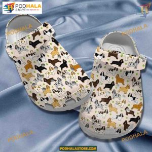 Cute English Springer Cartoon Dog Lover Puppy Crocs Shoes