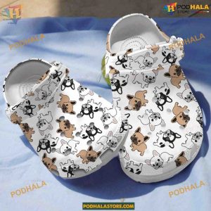 Cute French Bulldog Crocs Classic Clogs for Bulldog Fans