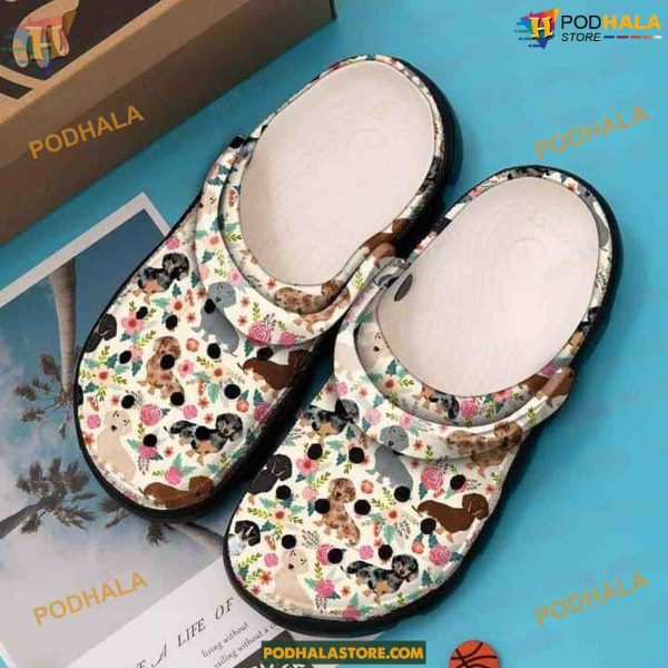 Cute and Cuddly Embrace Doggy Charm Dachshund Crocs for Pet Lovers