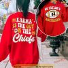 Double-Sided Taylor's Boyfriend Hoodie, Red Football Jersey, Swift Kelce Gift