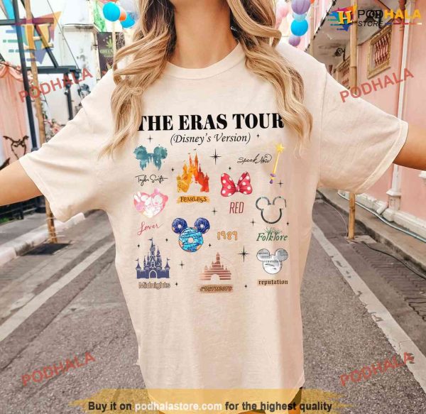 Eras Tour Mickey Mouse Shirt, Retro Walt Disneyworld, Disney Eras Tour