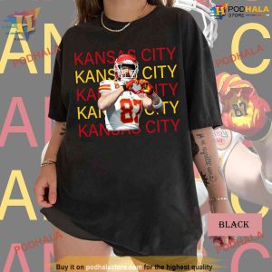 Funny Travis Kelce Heart Hands Shirt, KC Chiefs Gifts, Football Fan Tee