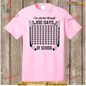 Hockey 100th Day of School Shirt 100 Day Ideas For Boys 2