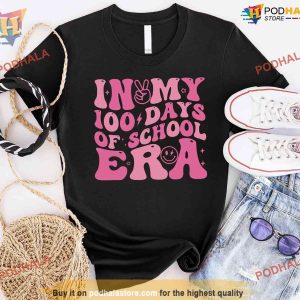 In My 100 Days of School Era Shirt, Teachers 100 Days Sweatshirt, Back to School