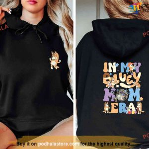 In My Bluey Mom Era Shirt Bluey Cool Mom Club Shirt Bluey Chilli Heeler Tee 2