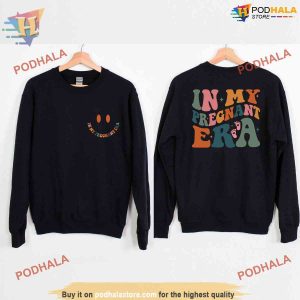 In My Pregnant Era Shirt, Pregnancy Sweatshirt, Mother's Day Gift for New Mom