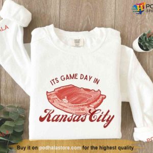 KC Arrowhead Football Crewneck Sweatshirt Chiefs Game Day Gear Kansas City Gifts 1
