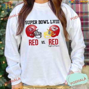 KC Chiefs Super Bowl Red Taylors Version Shirt Eras Tour Sweatshirt 1