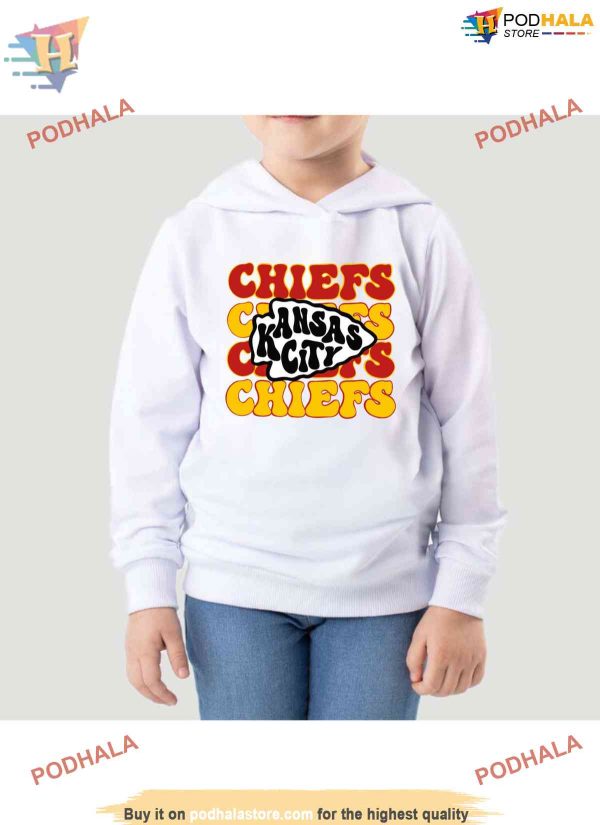 Kansas City Chiefs Kids Hoodie, Super Bowl Toddler Outfit, Football Apparel