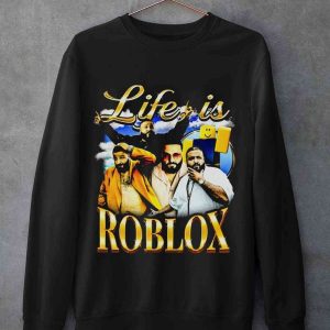 Life is Roblox with DJ Khaled Shirt Gaming Enthusiasts and Roblox Fans Gift 2