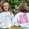Personalized With Name In My 100 Days Of School Era Shirt For Girls