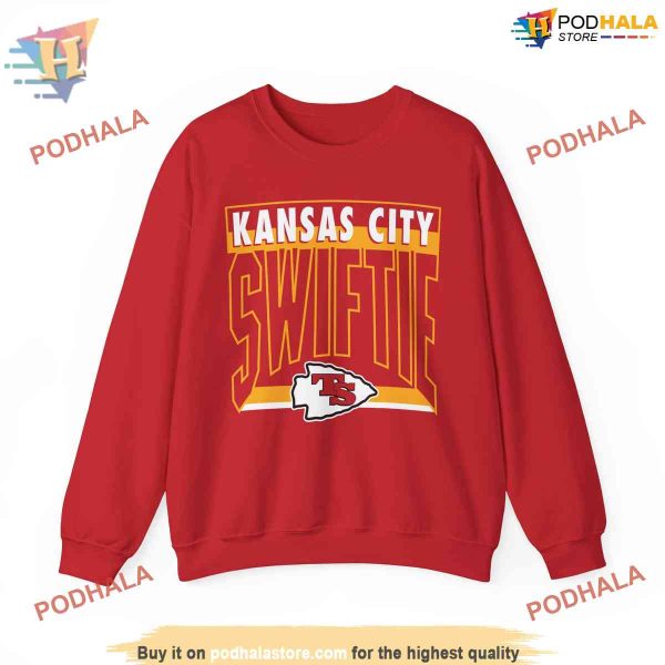 Retro Kansas City Swiftie Sweatshirt, Travis Taylor, KC Chiefs Apparel