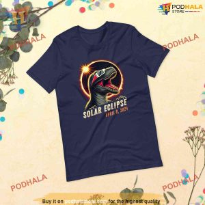 Totality Dinosaur Shirt Path of Totality Shirt Dinosaur Astronomy Party April 8 2024 2