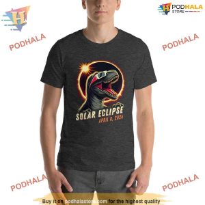 Totality Dinosaur Shirt Path of Totality Shirt Dinosaur Astronomy Party April 8 2024 3