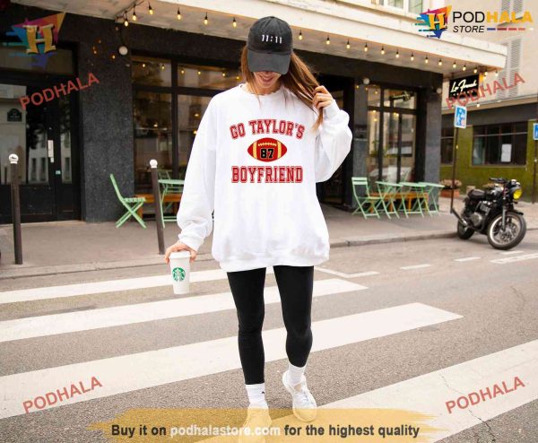 Travis Kelce Chiefs Hoodie, Go Taylor’s Football Fan Tee, KC Chiefs Gifts