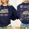 Vintage Arctic Monkeys Double Side Sweatshirt, North America Tour Shirt For Fan