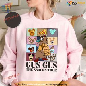 Vintage Gus Gus The Snacks Tour Shirt Magic Kingdom Epcot shirt WDW Disneyland Tee 2