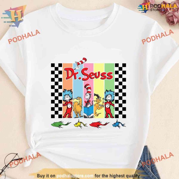 100 Days School Shirt, Reading Day Youth Sweatshirt, Read Across America, Cat in the hat