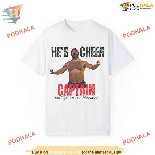 Cheer Captain Jason Kelce Shirtless T-Shirt, Get Your KC Chiefs Super Bowl Apparel