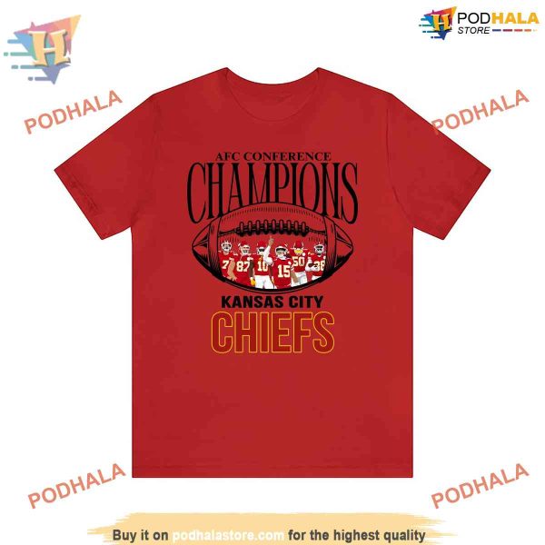 Chiefs Conference Champions Tee, Celebrate with Kansas Citys Super Bowl Shirt