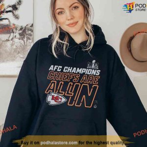 Chiefs Victory AFC Champions & Kansas City Super Bowl Shirt, Ideal for Fans