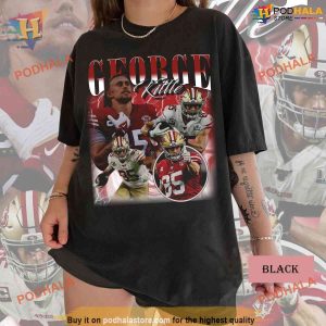 Classic George Kittle Shirt A Retro San Francisco 49ers Apparel Gem 1
