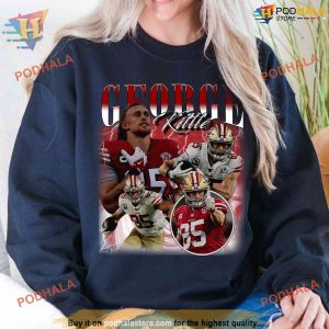 Classic George Kittle Shirt A Retro San Francisco 49ers Apparel Gem 2