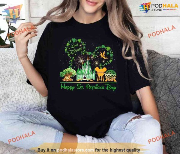 Customized Disney St Patricks Day Shirt, Perfect for St Patricks Day Apparel