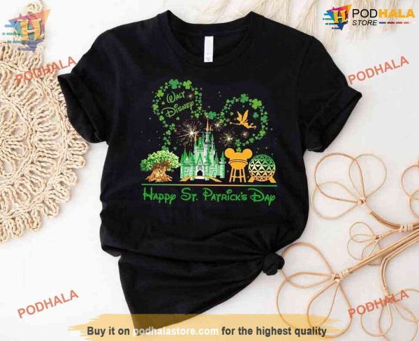 Customized Disney St Patricks Day Shirt, Perfect for St Patricks Day Apparel