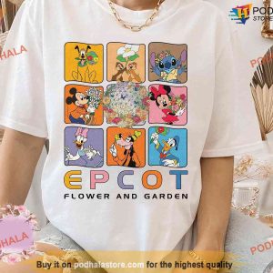 Disney Epcot Flower And Garden Festival 2024 T-shirt, Gifts For Disney Lovers