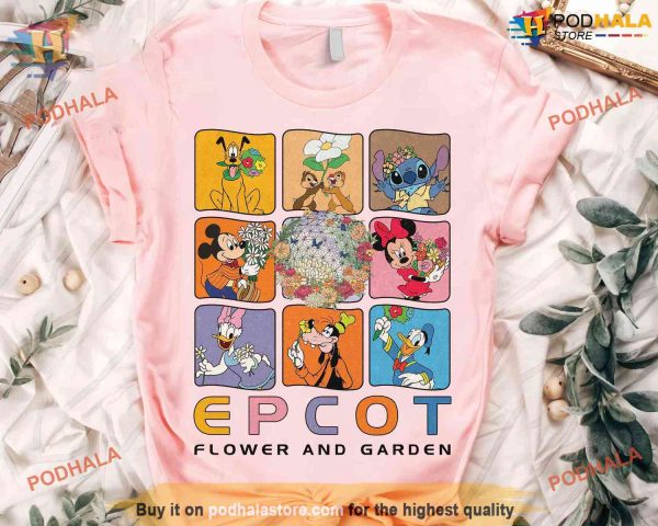 Disney Epcot Flower And Garden Festival 2024 T-shirt, Gifts For Disney Lovers